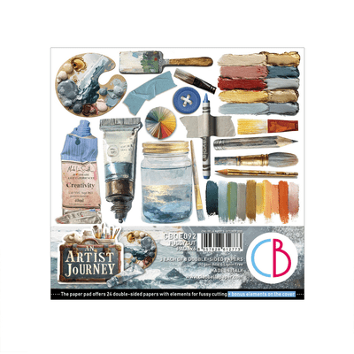 Ciao Bella 6x6 Inch Fussy Cut Pad - An Artist Journey