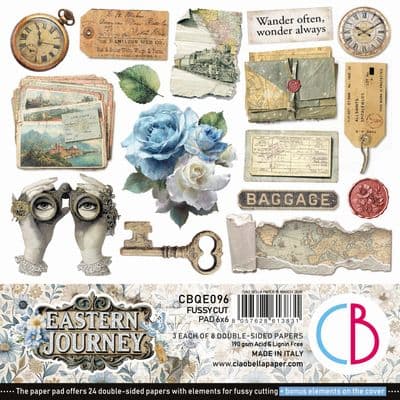 Ciao Bella 6x6 Inch Fussy Cut Pad - Eastern Journey