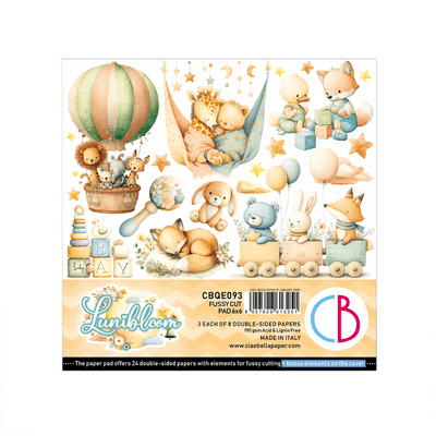 Ciao Bella 6x6 Inch Fussy Cut Pad - Lunibloom