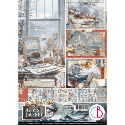 Ciao Bella A4 Creative Pad - An Artist Journey