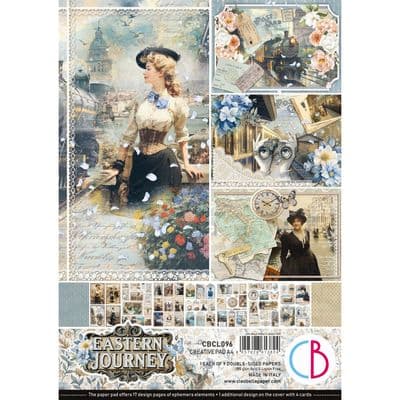 Ciao Bella A4 Creative Pad - Eastern Journey