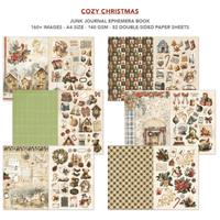 Ciao Bella A4 Junk Journal Ephemera Book - Cozy Christmas