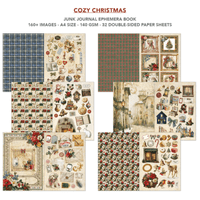 Ciao Bella A4 Junk Journal Ephemera Book - Cozy Christmas