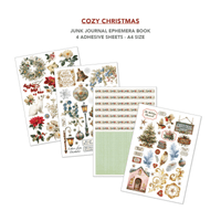 Ciao Bella A4 Junk Journal Ephemera Book - Cozy Christmas