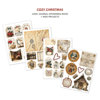 Ciao Bella A4 Junk Journal Ephemera Book - Cozy Christmas