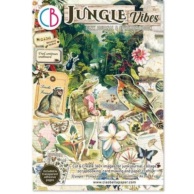 Ciao Bella A4 Junk Journal Ephemera Book - Jungle Vibes