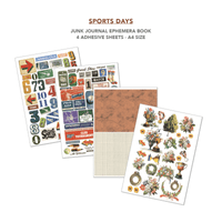 Ciao Bella A4 Junk Journal Ephemera Book - Sports Days