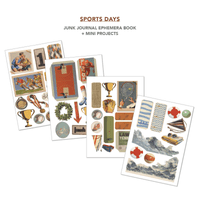 Ciao Bella A4 Junk Journal Ephemera Book - Sports Days