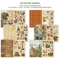 Ciao Bella A4 Junk Journal Ephemera Book - The Nature Journal