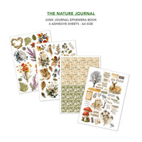 Ciao Bella A4 Junk Journal Ephemera Book - The Nature Journal