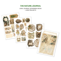 Ciao Bella A4 Junk Journal Ephemera Book - The Nature Journal