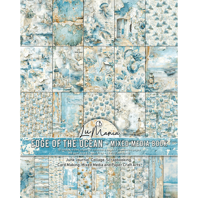 Ciao Bella A4 Maxi Mixed Media Book - Edge of the Ocean