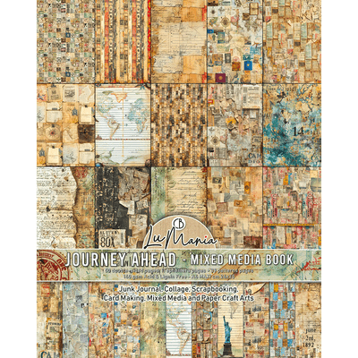 Ciao Bella A4 Maxi Mixed Media Book - Journey Ahead by Lu Mania