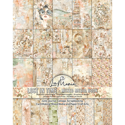 Ciao Bella A4 Maxi Mixed Media Book - Lost in Time