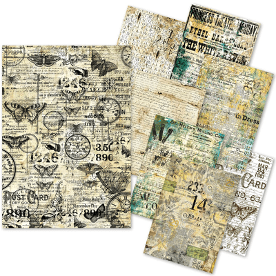 Ciao Bella A5 Craftmix Mixed Paper Set – Time Capsule