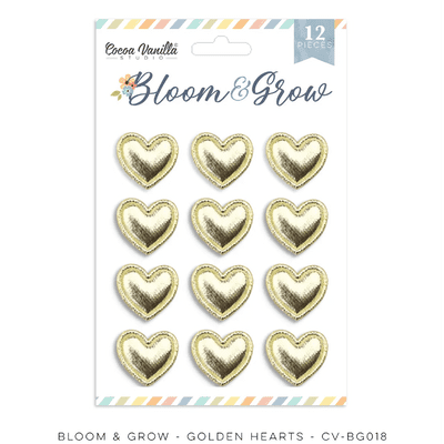 Cocoa Vanilla Studios Golden Hearts - Bloom & Grow