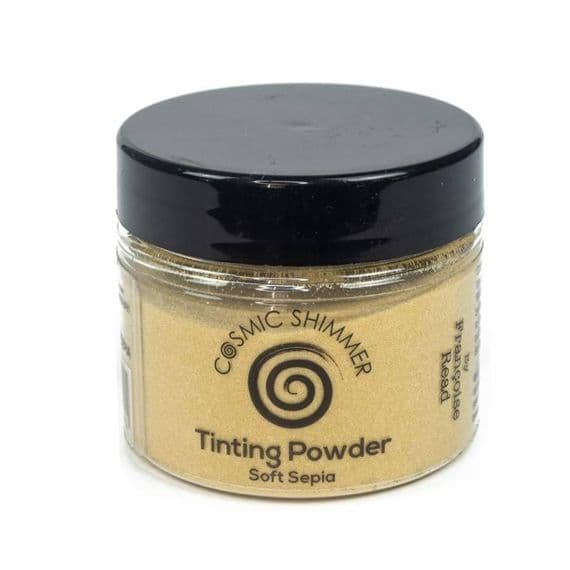 Cosmic Shimmer Francoise Read Tinting Powder - Soft Sepia