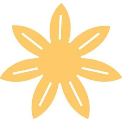 Couture Creations Everyday Essentials Cutting Dies - Pointed Flower