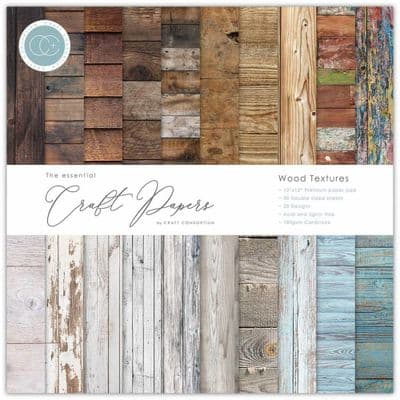 Craft Consortium 6x6 Paper Pad - Wood Textures