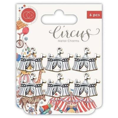Craft Consortium Metal Charms - Big Top