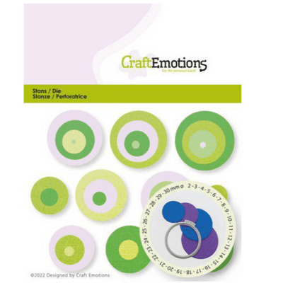 Craft Emotions Die - Basic Circles