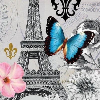 Craft Emotions Napkins 5pcs - Ici Paris