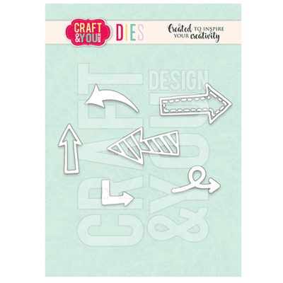 Craft & You Designs Cutting Dies - Arrows Set