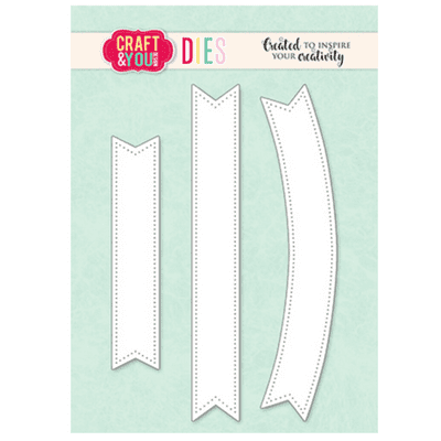 Craft & You Designs Cutting Dies - Banners