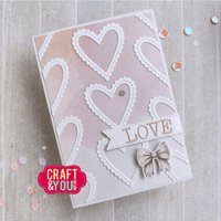 Craft & You Designs Cutting Dies - Biscuits Frames Hearts
