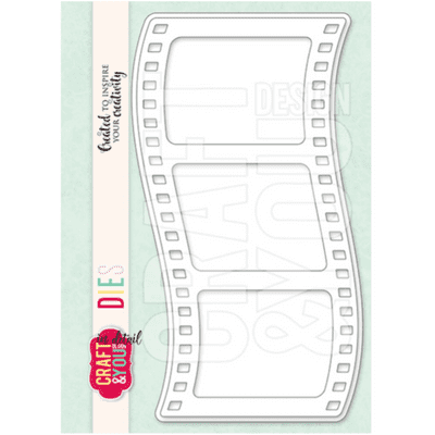 Craft & You Designs Cutting Dies - Film Strip Large