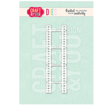 Craft & You Designs Cutting Dies - Film Strip Medium