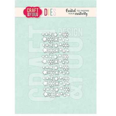 Craft & You Designs Cutting Dies - Mini Snowflakes