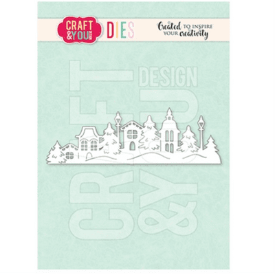 Craft & You Designs Cutting Dies - Village Border