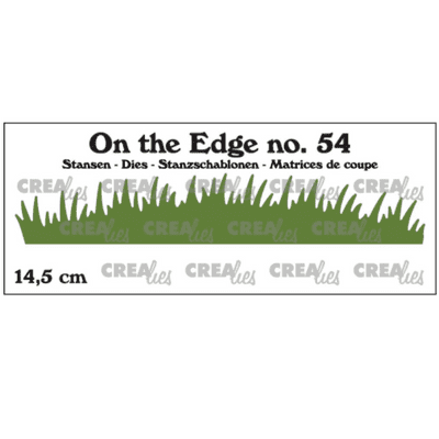 Crealies - On the Edge die No. 54 - Curved Grass