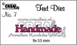 Crealies - Text Dies - Handmade