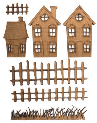 Creative Expressions Art-Effex - Houses 