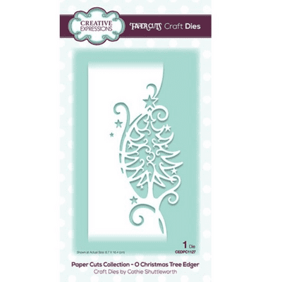 Creative Expressions Craft Dies - Paper Cuts Collection - O Christmas Tree
