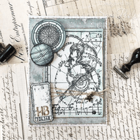 Creative Expressions Rubber Stamp by Sam Poole - Mr Stargazer