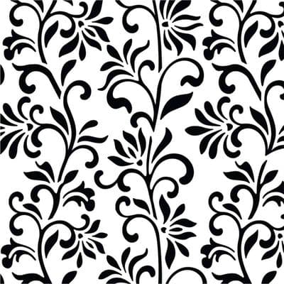 Creative Expressions Sam Poole 6 in x 6 in Stencil - Trellis Vines