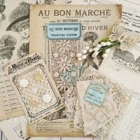 Creative Expressions Taylor Made Journals A5 Clear Stamp Set - Au Bon Marche