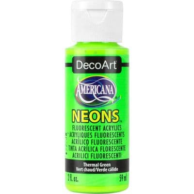 DecoArt Americana Acrylic Neons - Thermal Green - DHS5