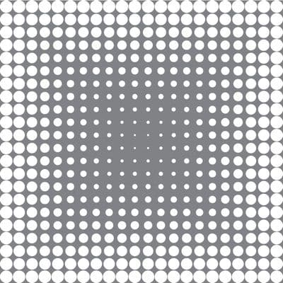 DecoArt Andy Skinner Stencil - 8x8 - Halftone