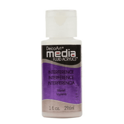 DecoArt Media Fluid Acrylics - Interference Violet
