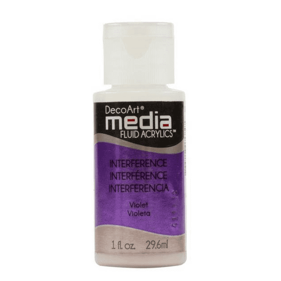 DecoArt Media Fluid Acrylics - Interference Violet