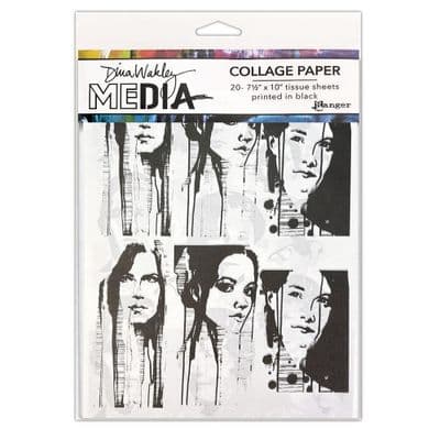 Dina Wakley MEdia Collage Paper - Photo Transfers
