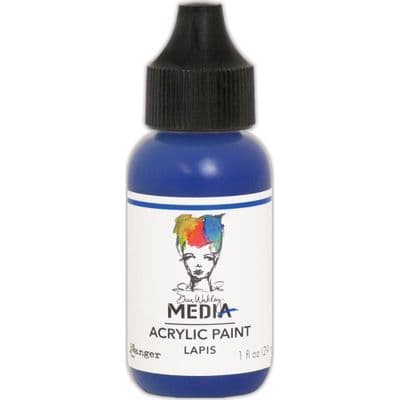 Dina Wakley Media Heavy Body Acrylic Paint - Lapis