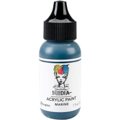 Dina Wakley Media Heavy Body Acrylic Paint - Marine