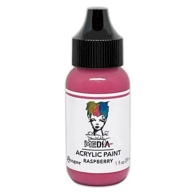 Dina Wakley Media Heavy Body Acrylic Paint - Raspberry