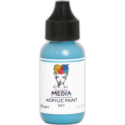 Dina Wakley Media Heavy Body Acrylic Paint - Sky