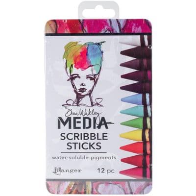 Dina Wakley Media Scribble Sticks - Set 1